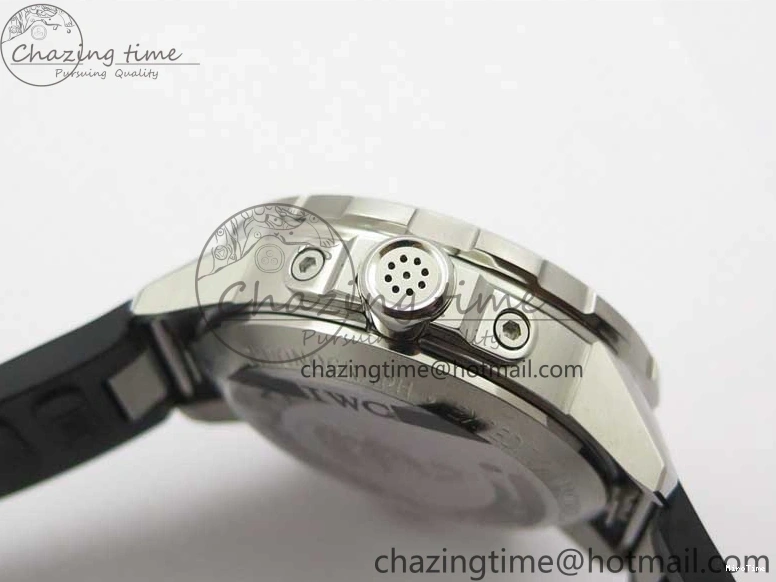 MIROTIME 1224 Aquatimer Chrono IW376803 V6F 1:1 Best Edition Blue Dial on Ruber Strap A Neat 7083